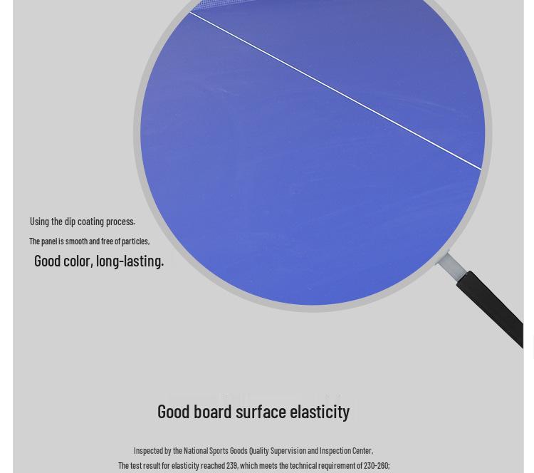Indoor Foldable Movable Table Tennis Table for Training and Competition by Xingda