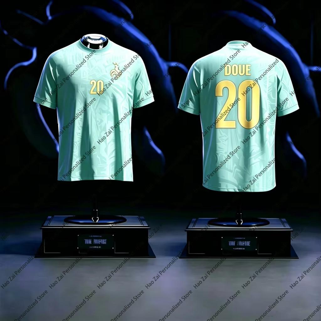 2026 New 10th Anniversary Special Edition Soccer Jersey T-shirt  French Sports T-shirt for Football Training