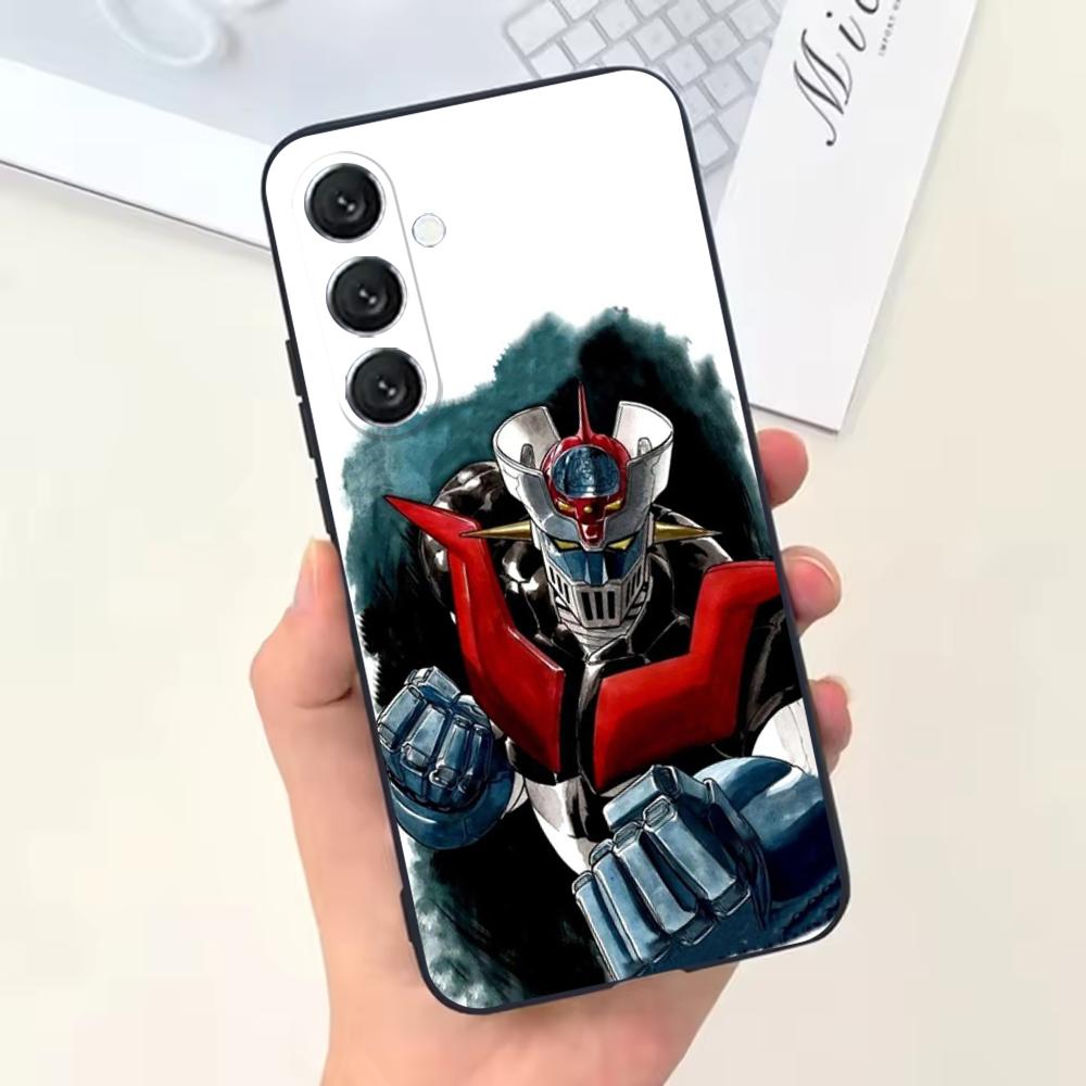 

M-Mazinger Z Robots Phone Case For Samsung Galaxy A13,A21s,A22,A31,A32,A52,A53,A71,A80,Soft Black Shell Samsung a21s