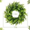 Eucalyptus Flower Garland for Home Decoration - Spring & Summer Ornament for Doors & Windows, Christmas Floral Hanging Decor