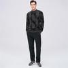 SEPTWOLVES Men's 100% Wool Thick Knit Sweater