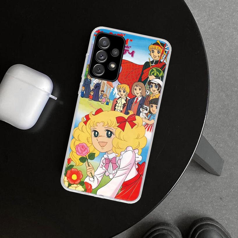 Anime Candy Phone Case Cover for Samsung Galaxy A12 A22 A32 A52 A72 A02S A51 A50S A31 A20S A10S Note 20 Ultra 10 Plus Galaxy A12