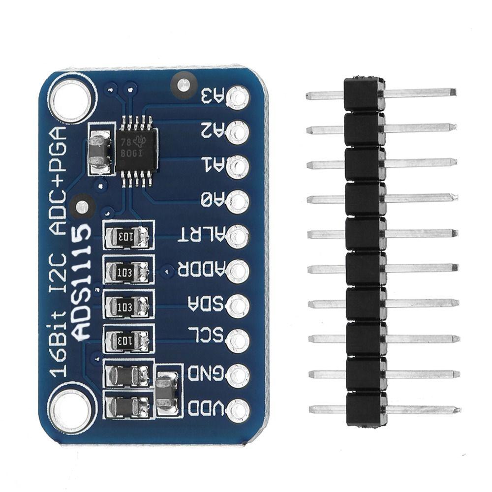 ADS1115 Analog To Digital Module 4 Input Channels 16Bit I2C Development Board  Electronic Projects