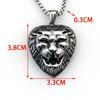 Necklace Retro Lion Head Trend Hip Hop Punk Pendant