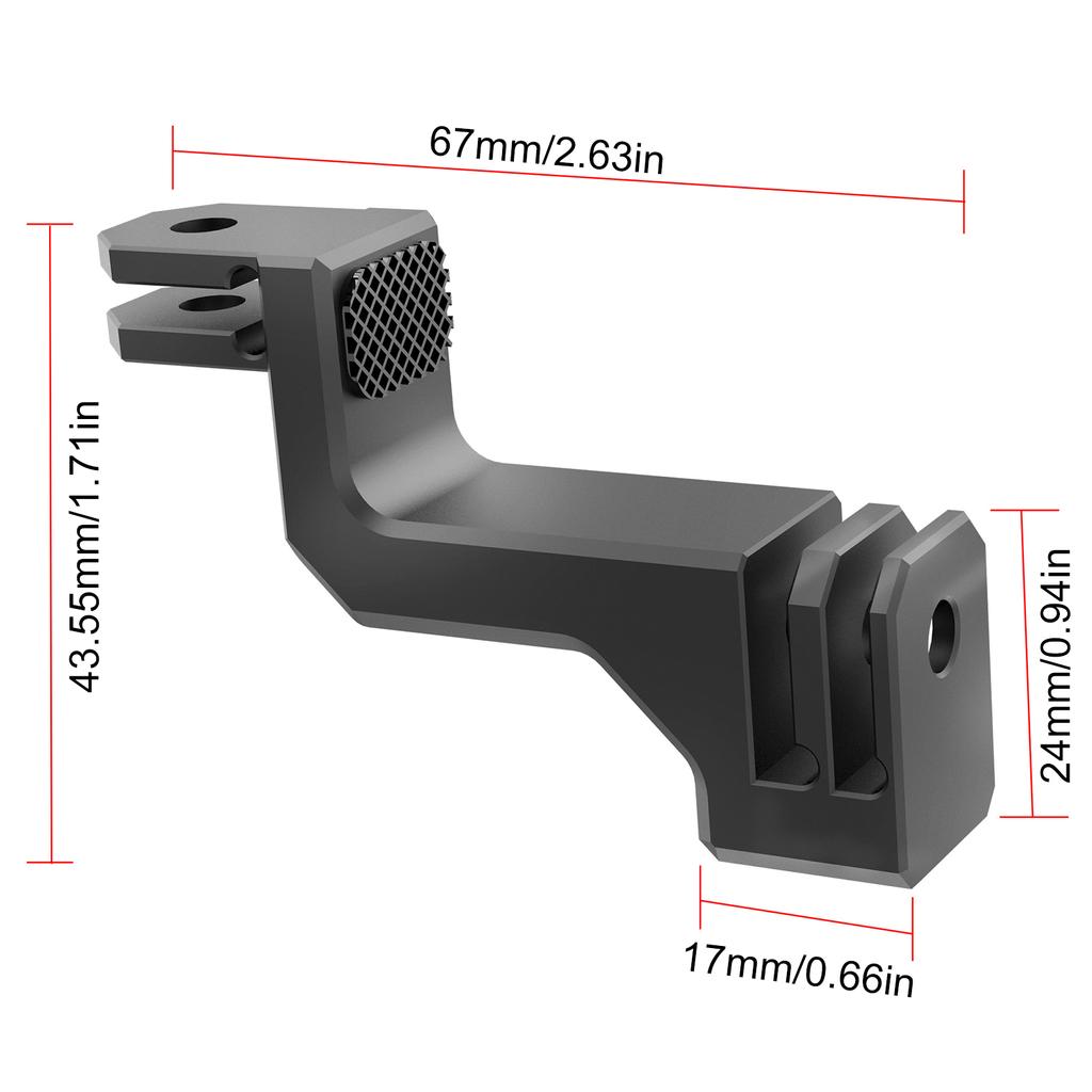 Metal L Bracket Vertical Horizontal Camera Quick Release Plate for 8/9/10/11 Camera Perfect for Vertical Shooting