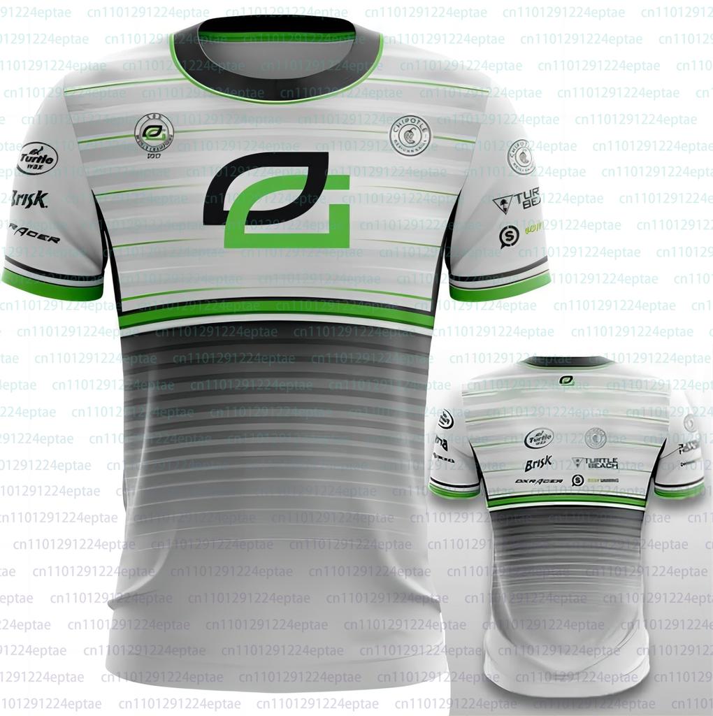Team Esports Club 2026 OpTic TEXAS New Jersey CDL Player Uniform Comfortable 3D Printed T-shirt Men's Fashionable Fan Tops
