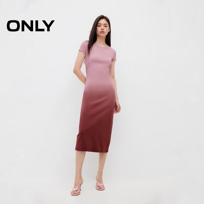 

ONLY Women s Gradient Embroidered Mid-Length Dress XS