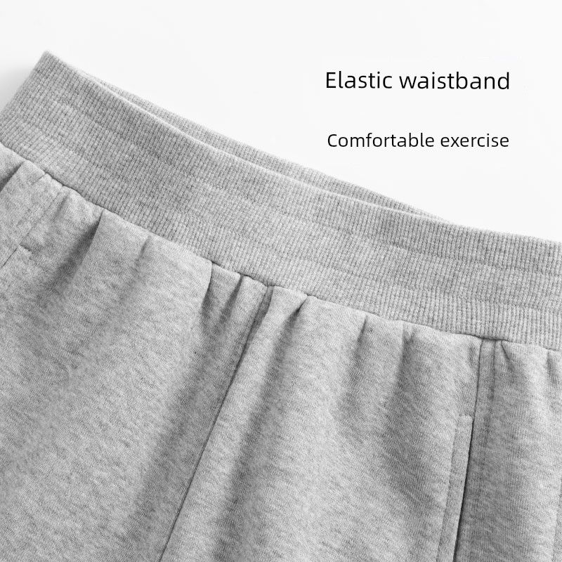 Baleno Children's Clothing Boys' Fleece-Lined Pants Big Kids Winter Integrated Fleece Warm Sweatpants Children's Autumn and Winter Sports Pants