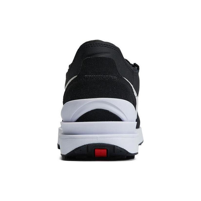 Nike Waffle One Leather Black White Unisex Sneakers DX9428-001