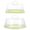 Pie Cake Carrier with Lid Cupcake Container Multipurpose Tart Keeper
