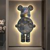 Wall Violentbear Clock Creativity Timepiece Living Decoration Room