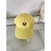 Embroidered Love Cloth Stickers Quick Drying Baseball Cap for Women In Summer Cute Face Showing Small Versatile Soft Top Baseball Cap