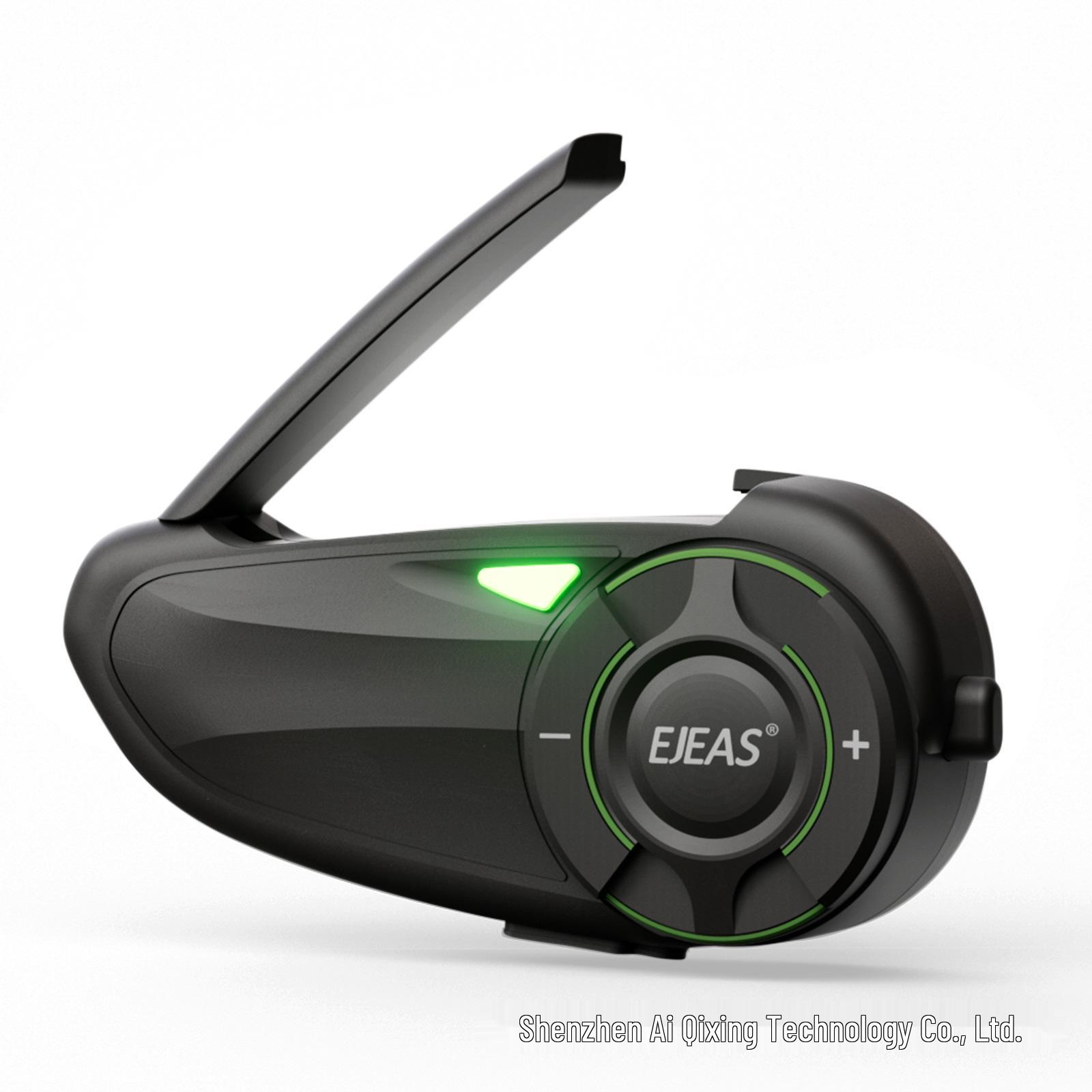

EJEAS iRider Q8Mesh 6-Person Helmet Bluetooth Intercom, 1KM Range