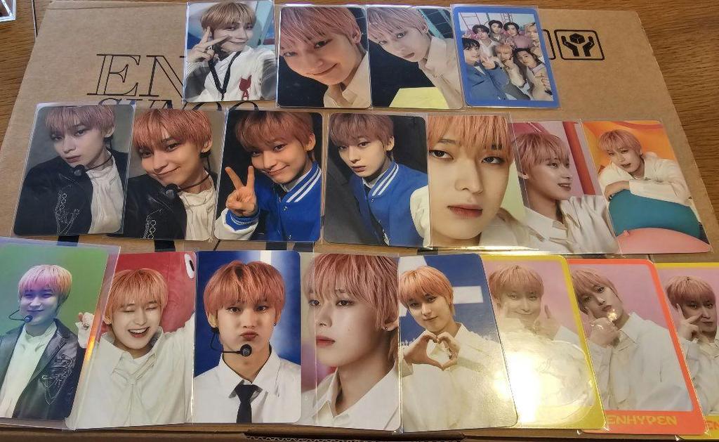 [USED] Enhypen dfesta Sunwoo trading card photo book