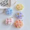 Mooncake Shape Plush Mooncake Pendant Plush Mooncake Hanging Ornament  Mid-Autumn Festival