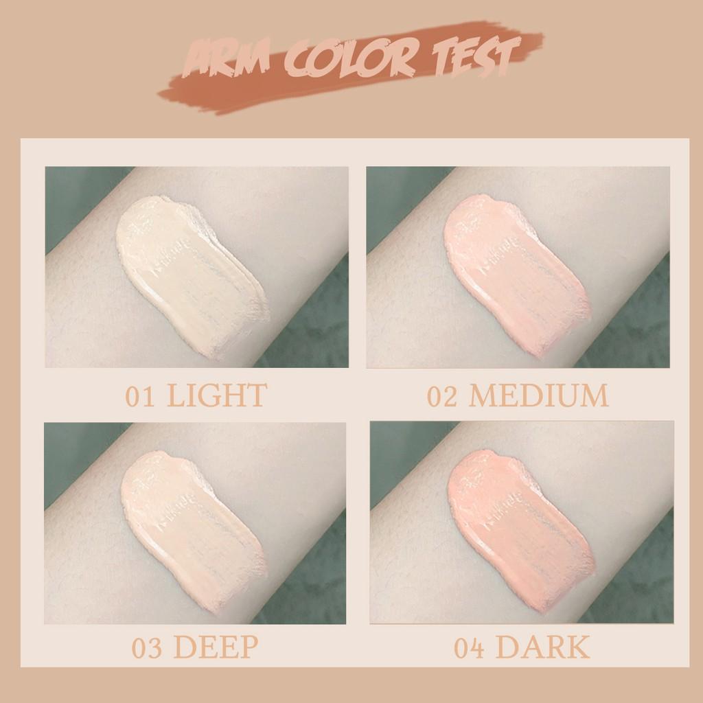 4 Farben Flüssiger Concealer Gesichtsschönheit Gesichts-Make-up Kosmetik Verstecken Sie den Makel