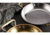 Stainless Steel Double Handle Flat-Bottomed Pan for Seafood, Fried Chicken, and Lobster
