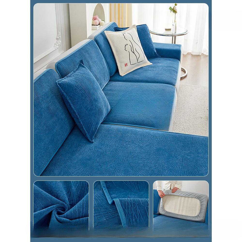 Chenille Combination Sofa Cushion Four Seasons Universal Sofa Cover Cover All-Inclusive Universal Cover Non-Slip Cover Cloth