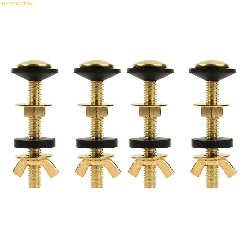 K1AE Sturdy Carbon Steel Toilet Bolts Set for Leakproof and Long Time Use