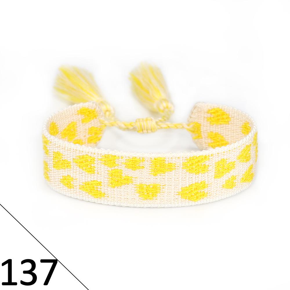 2025 Ethnic Style Polyester Couple Bracelet – Free Shipping
