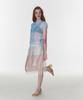 CRANK Sheer Pintuck Blouse_Sky Blue