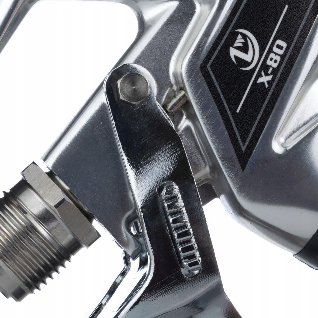 Rosfix Pistolet Malarski UltraSpray ZT-80 – Ergonomiczny Spust 2-Palcowy | Ciśnienie 7250 psi | Zestaw z Dyszą 517 i Filtrami 60 Mesh