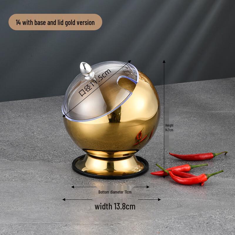 Wutuo Slanted Opening Dipping Sauce Container