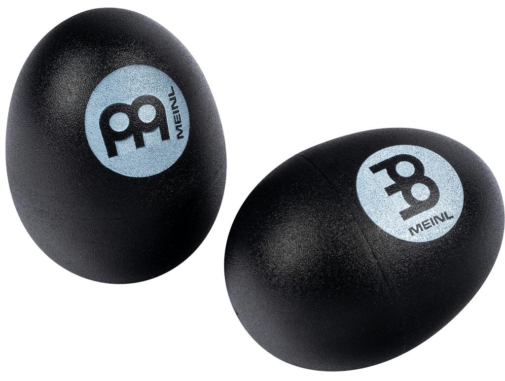 Meinl Percussion Egg Shaker Pair (Black ES2-BK)