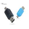 קורא כרטיסים USB 2 ב-1 רב-תכליתי העברה במהירות גבוהה ללא דרייבר מערכות מרובות כותב כרטיסים מרובים מתאם אוניברסלי מיני Type-C לכרטיסי TF ו-SD