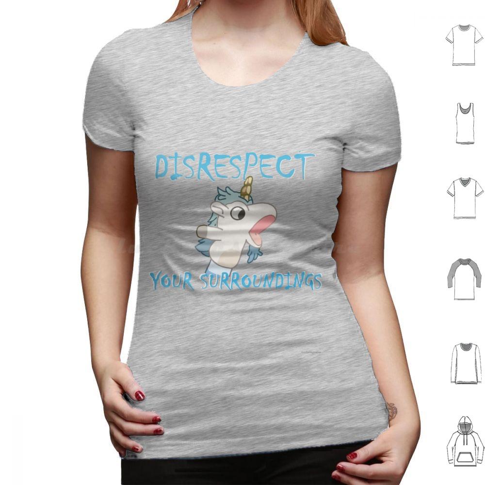 Unicorse Disrespect Your Surroundings T Shirt Big Size 100 Cotton Funny Unicorse Heeler Bandit Heeler Unicorse Heeler Kids