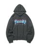 Flame Logo Hoodie Charcoal