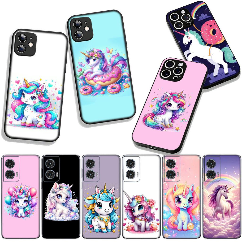Handyhülle Cartoon Einhorn Pferd Hülle für Xiaomi Poco F7 F6 F8 Ultra F5 X7 X6 X5 X3 NFC M7 M6 Pro C85 C75 C65 C71 C61 Hülle