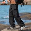 paul frank Men's Loose Fit Multi-Pocket Cargo Pants