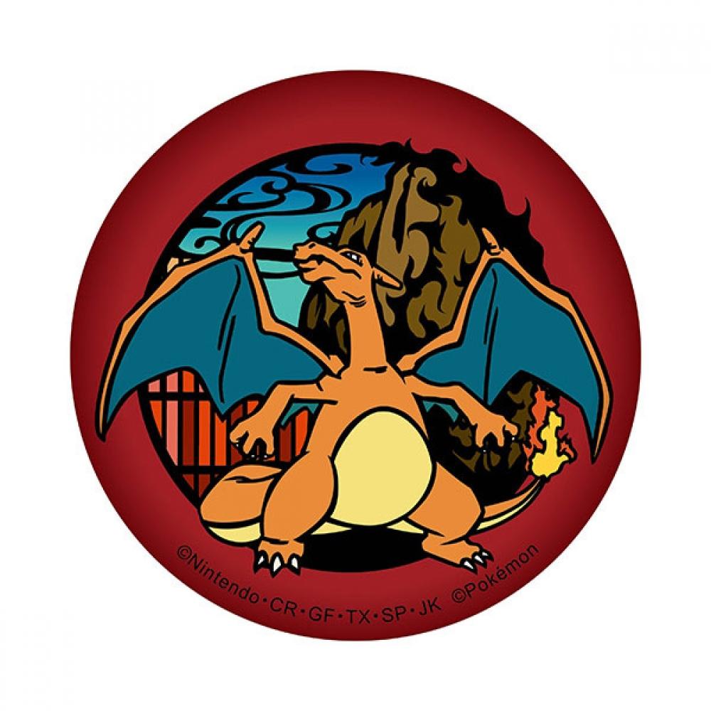 

Перевидання Pokemon Pokemon Kirie Glitter Can Badge Charizard