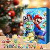 Christmas Advent Calendar Mario Sanrio Kids Holiday Countdown Toy Blind Box Set