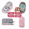Omnpak Pencil Large Simple Pencil Holds Many Storage For Elementary School Middle School High School College Fude Bag Case, Vertical, Capacity, Case,
