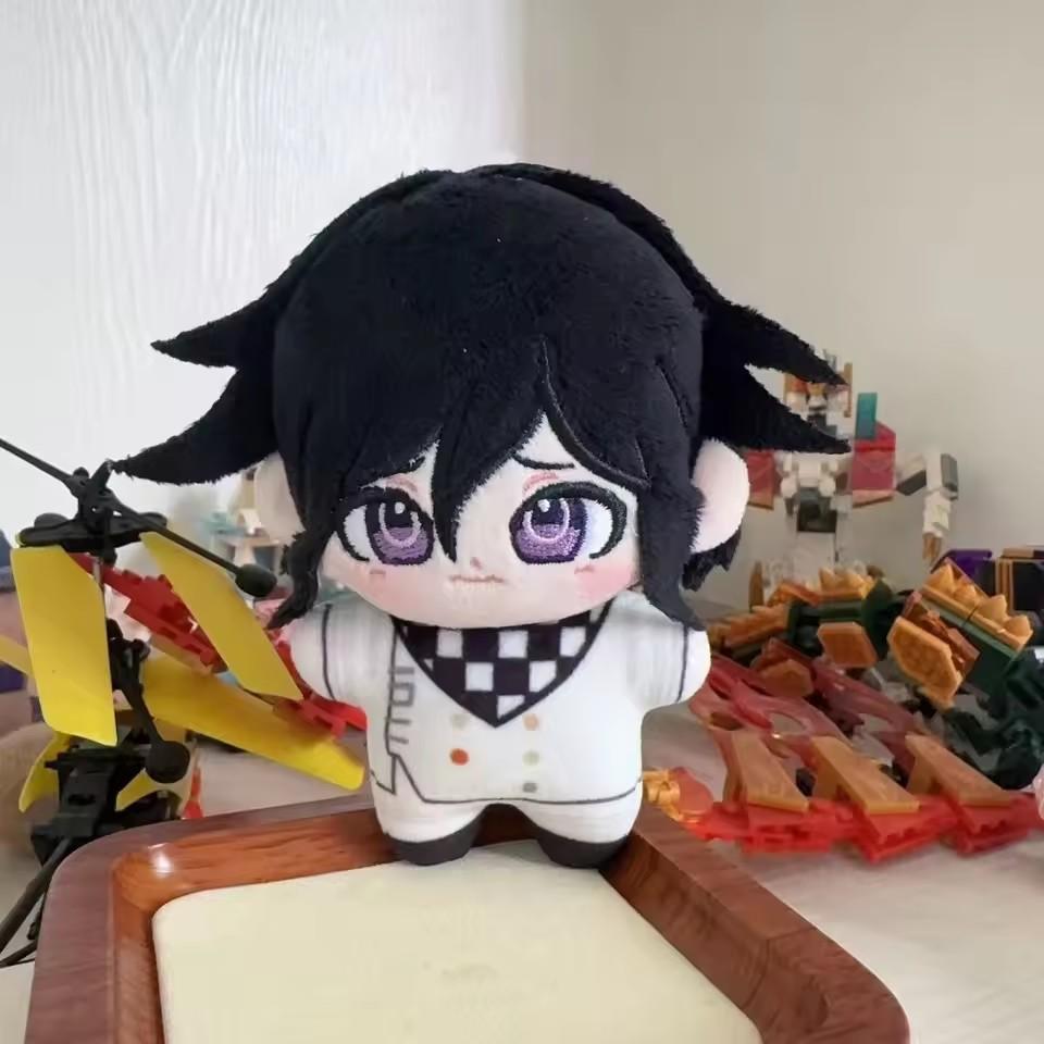 10cm Bambola Peluche Anime Danganronpa Hinata Komaeda Naegi Corpo Stella Marina Mini Ciondolo Portachiavi Peluche Regali per Bambini Peluche