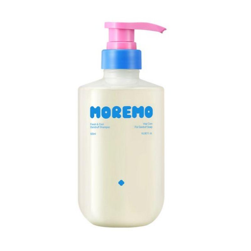 moremo Fresh and Cool Dandruff Care Functional Shampoo Scalp Refresh Anti Dandruff Shampoo 500ml