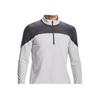 Under Armour Color Block Breathable Casual Long Sleeve T-Shirt Men Tops Black White 1326595-018