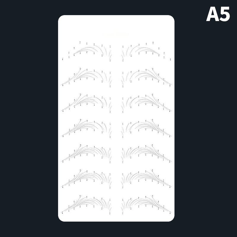 

Полуперманентная дикая линия бровей татуировка практика кожа для начинающих вышивка силиконовая имитация бровей обучение кожа татуировки инструменты as the picture