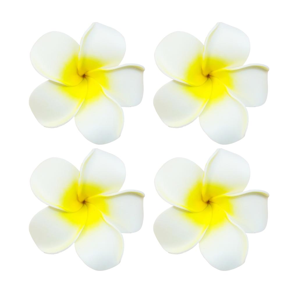 4PCS Egg Flower Acrylic Hairclips Women Girls Sweet Side Bangs Clip Hair Clips Barrettes Hairpins Ponytail Hair Accessories