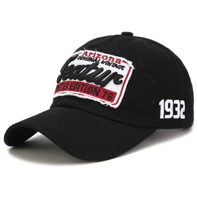 Women's Baseball Cap For Men 3D Letter Embroidered Bone Retro 1932 Male Ladies Washed Vintage Trucker Hat Snapback Cotton Summer
