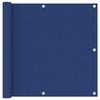 Balkonsichtschutz - VIDAXL - Blau 90x600 cm - Wasserdicht - UV-Schutz
