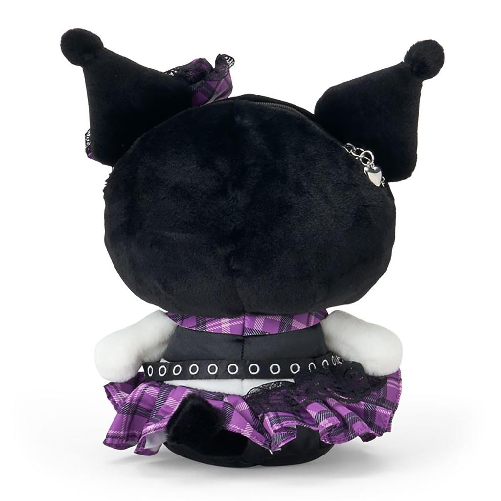 Sanrio Τσάντα Ώμου Κούκλας Rock Ages 3 και 224341 (Γλυκό 'n' Καρό) Κουρόμι, Πάνω,