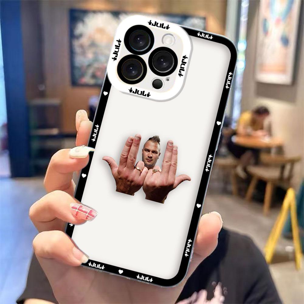 

Hot Rapper JuL Cover Clear Phone Case For Redmi Note 15 14 13 12 11 11T 11S 10 9 10S 9S 8 Pro Max Plus Transparent Case Shell RedmiNOTE14PROPLUS5G