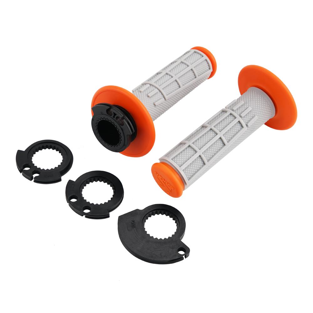 NICECNC Für KTM EXC 300 2008-2022 Lenker Lock-on Griffe Gasgriffrohr Für KTM EXC-F 350 SX 125 SXF 450 Husqvarna TE 300 FE 450