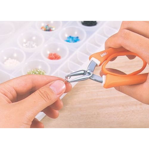 ANEX No. 252 Stainless Steel Pliers with Grip, Single Round, 135mm