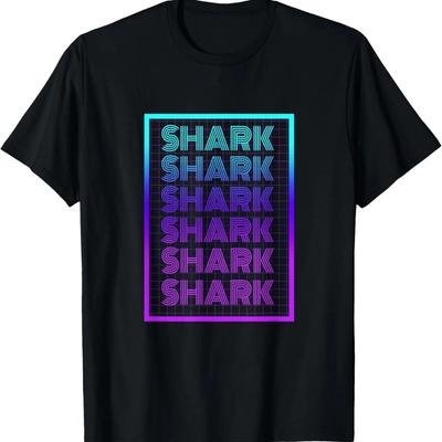 Shark 70's Retro Shark T-Shirt