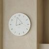 Interform Colmio Wall Clock CL-4342IV Ivory Black Gold Sweep Movement