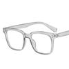 Lens Glasses Leopard Print Gradient Frame Square Korean Computer Eyewear Women Eyeglasses Fake Glasses Black Frame Eyeglasses